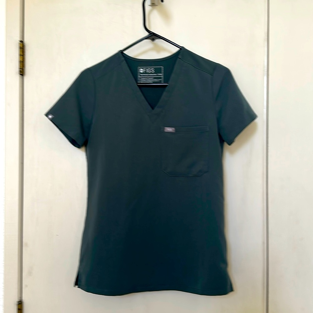 Figs Women’s XXS One Pocket Scrub Top & XXS/P Jogger Scrub Pants
